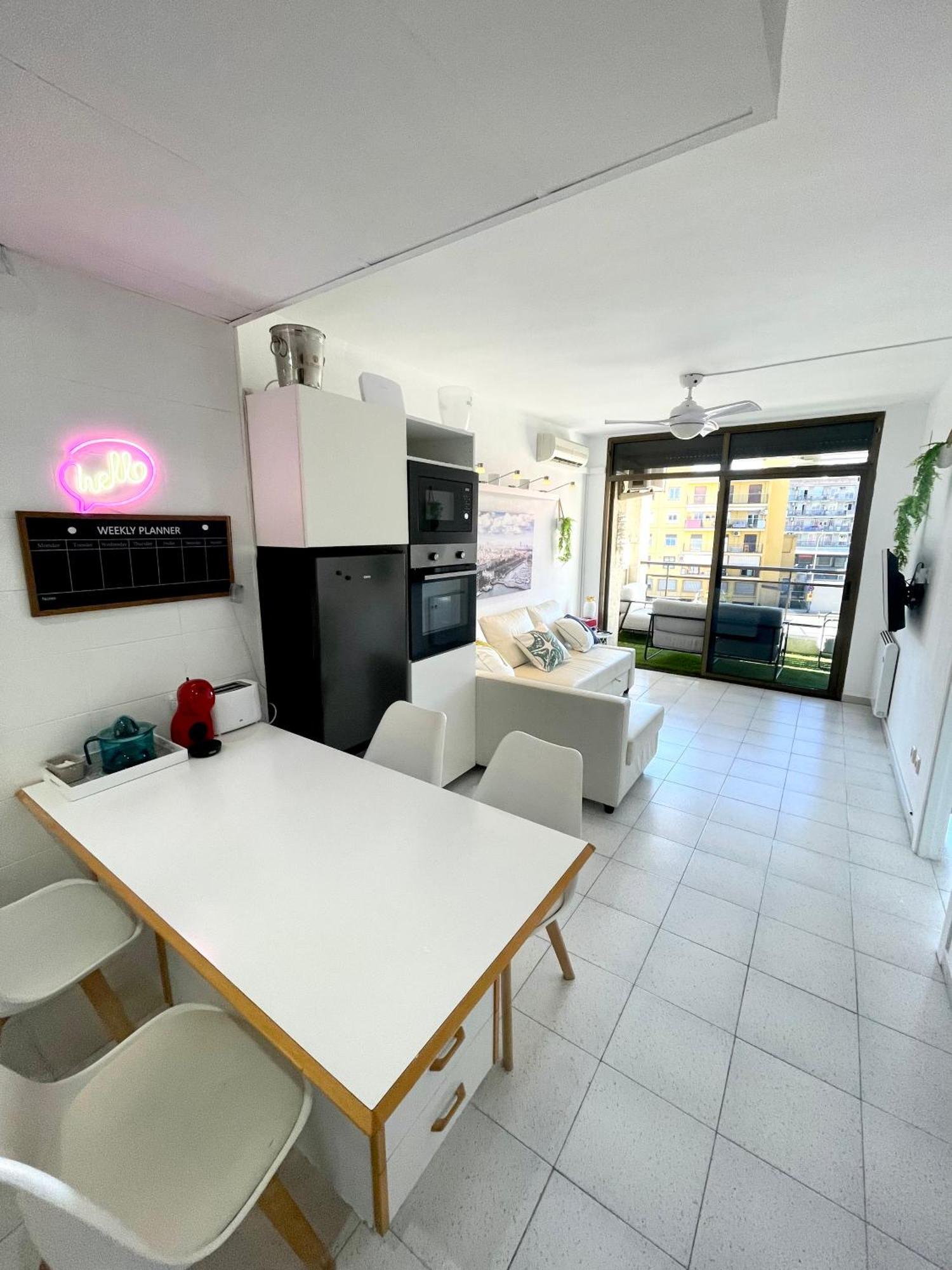 Apartemento Piscina Centro Calella 3 Min Playa Екстер'єр фото